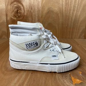 Vans Vault Cap Mash Hi Lx Womens size 6 Skate Shoes White Bone 🔥 RARE 🔥
